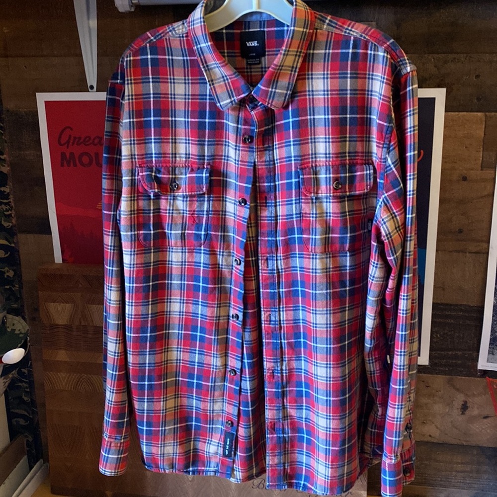 Vans flannel large